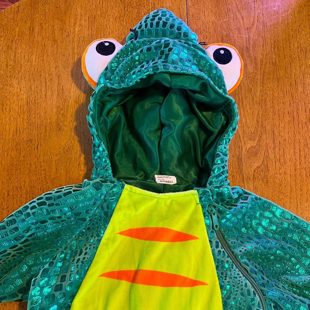 Chameleon Costume Size 4/5